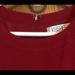 Women’s Dress Red Sheath Sleeveless Classic Size 8